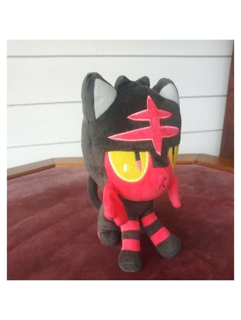 Pokemon Nintendo Litten Plush Tomy Stuffed Toy Doll 2017 TOMY Takara Orange Cat